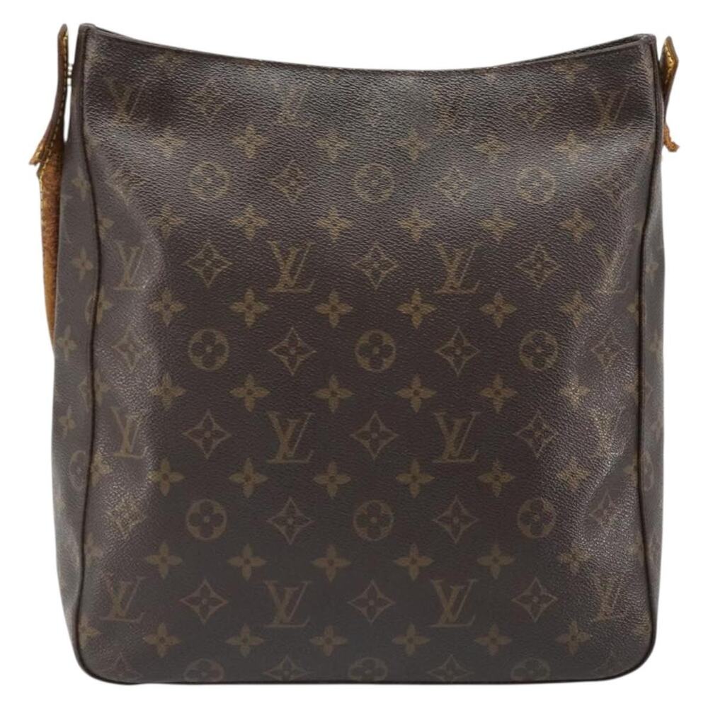 Louis Vuitton Monogram Looping GM Shoulder Bag Brown
